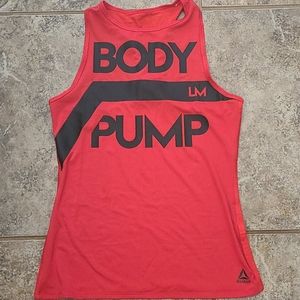 Les Mills reebok bodypump tank